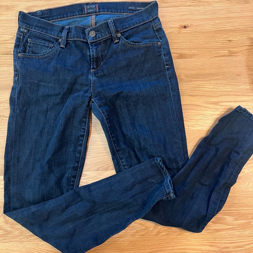 Citizens of Humanity Phantom Cropped Skinny Jeans